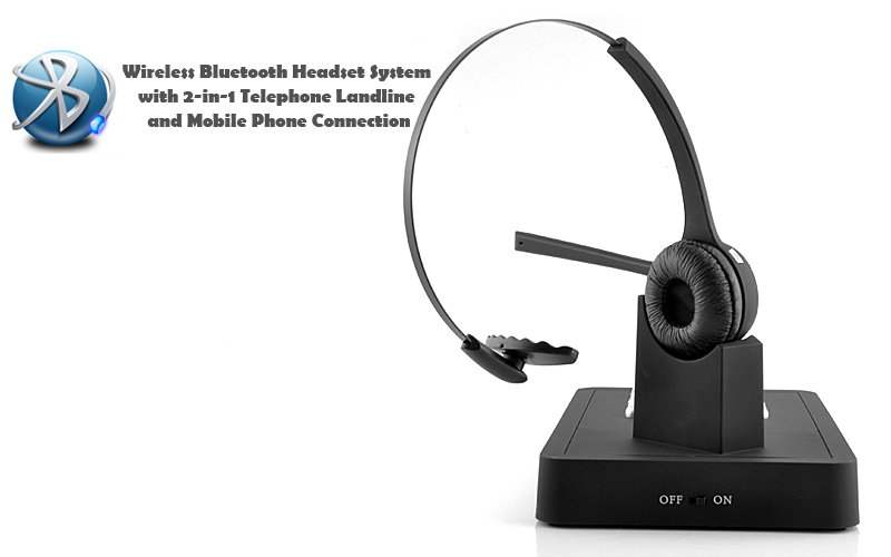 wireless handsfree bluetooth headset